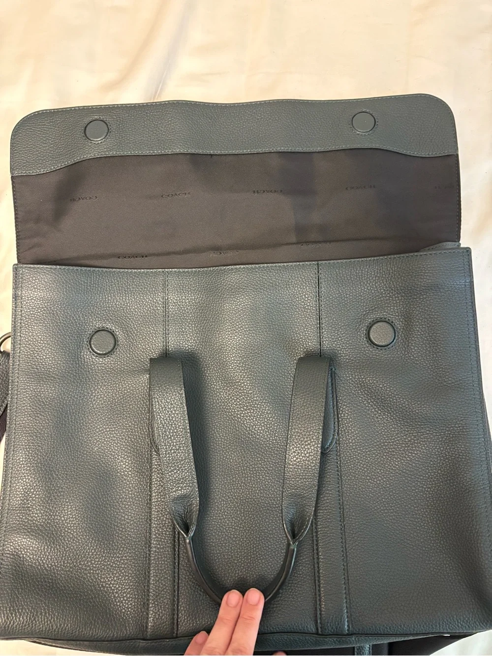 Coach Metropolitan Portfolio Bag